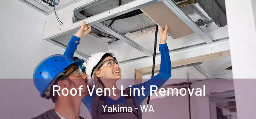 Roof Vent Lint Removal Yakima - WA